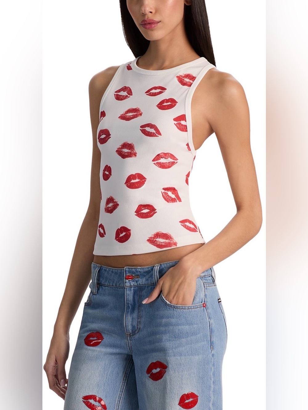 Alice + Olivia Allen Tank Top